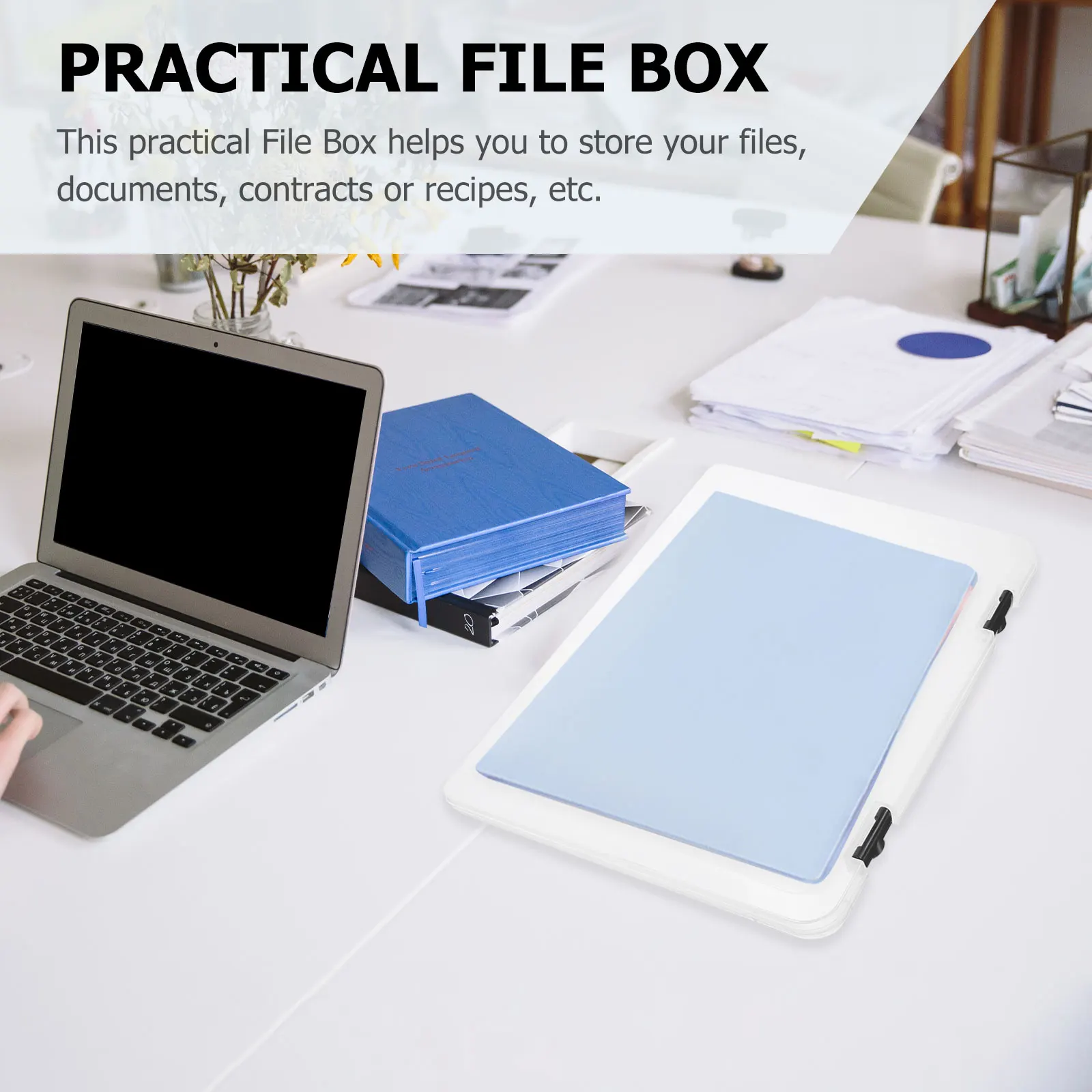 A4 File Folder Storage Box Clear PP Office Supplies D564D Black Buckle Money ganizer Document Holder Large Letter Boxes
A4 File Folder Storage Box Clear PP Office Supplies D564D Black Buckle Money ganizer Document Holder Large Letter Boxes