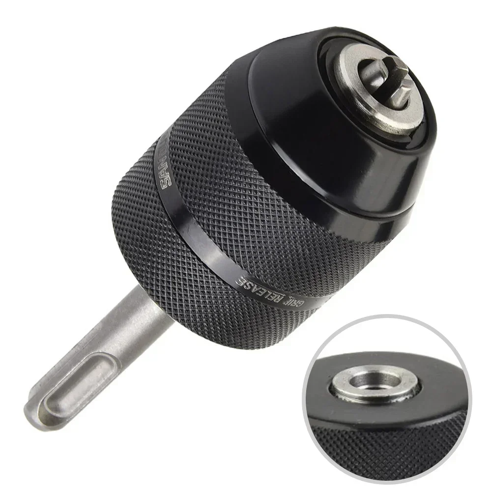 Drill Chuck &SDS Plus Adapter 3/8-24UNF 0.8mm-10mm Keyless Metal Drill Chuck With Quick Change Adapter
Drill Chuck &SDS Plus Adapter 3/8-24UNF 0.8mm-10mm Keyless Metal Drill Chuck With Quick Change Adapter