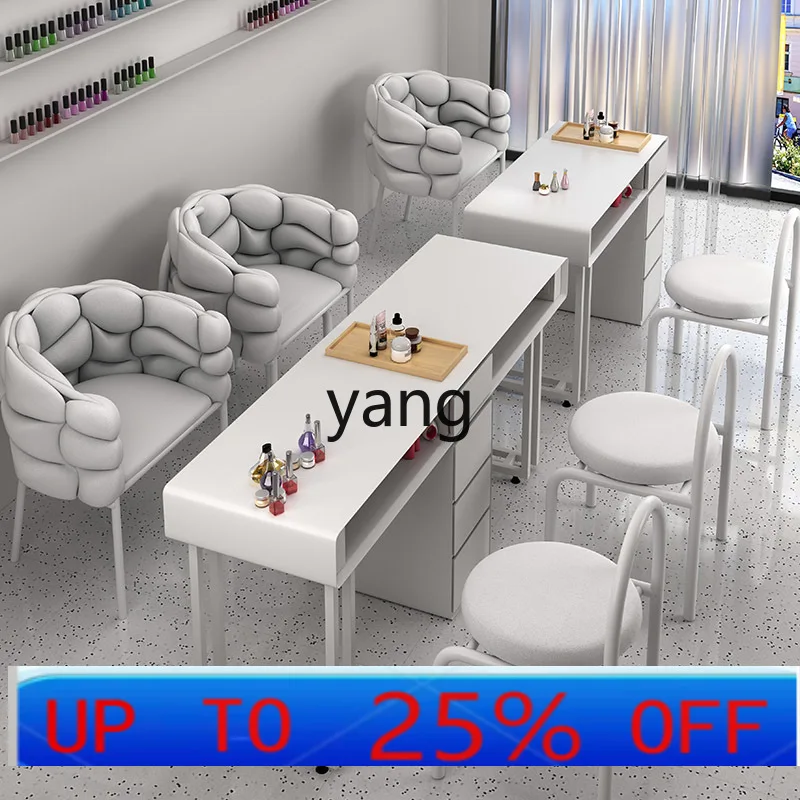 LMM Cream Style Nail Art Table and Chair Set Light Luxury Nail Art Table
LMM Cream Style Nail Art Table and Chair Set Light Luxury Nail Art Table