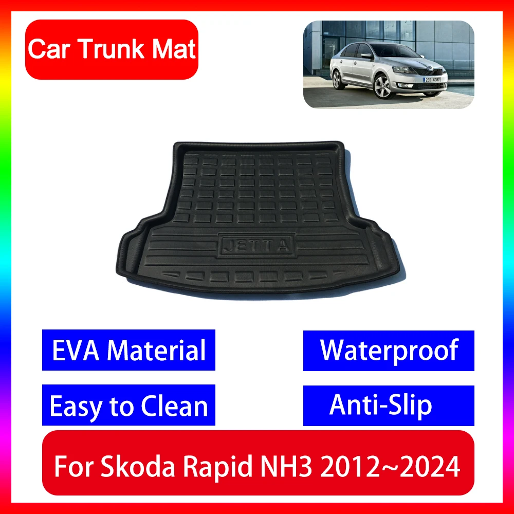 Коврик в багажник автомобиля для Skoda Rapid NH3 2012 ~ 2024 2013 2017 2020 2023, противоскользящий, водонепроницаемый и пыленепроницаемый, защитные принадлежности для автомобиля
Коврик в багажник автомобиля для Skoda Rapid NH3 2012 ~ 2024 2013 2017 2020 2023, противоскользящий, водонепроницаемый и пыленепроницаемый, защитные принадлежности для автомобиля