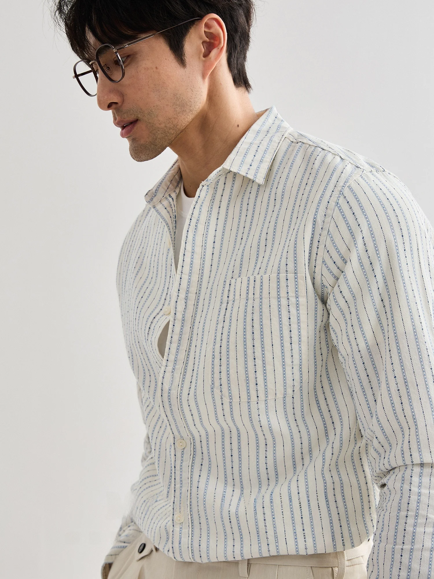 Bohemian Retro Striped Shirt Pure Cotton Casual Holiday American Fashion Long Sleeve Shirt Four Seasons Men's Clothing
Bohemian Retro Striped Shirt Pure Cotton Casual Holiday American Fashion Long Sleeve Shirt Four Seasons Men's Clothing