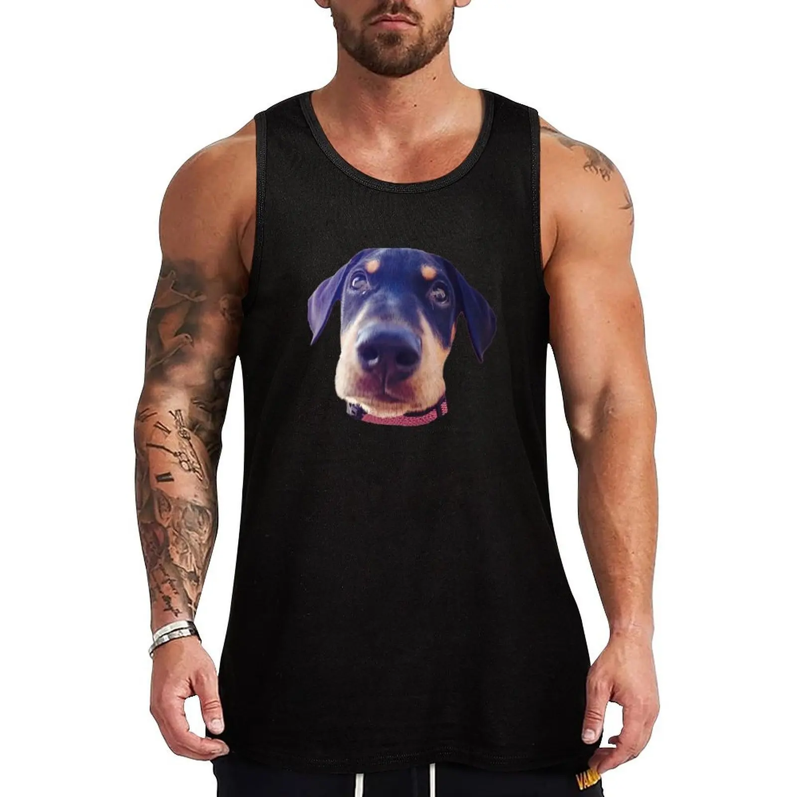 Doberman Tank Top bodybuilding man t-shirts for Men's gym men clothing sleeveless shirt man gym
Doberman Tank Top bodybuilding man t-shirts for Men's gym men clothing sleeveless shirt man gym