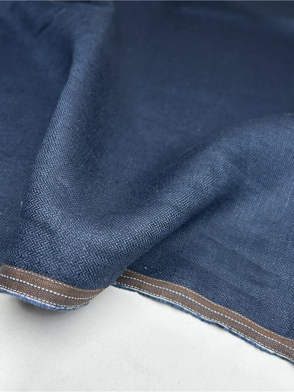 Heavyweight Precision Spun Linen Fabric Natural Blue Small Fishbone Pattern Lazy Natural West Europe DIY Home Fabric
Heavyweight Precision Spun Linen Fabric Natural Blue Small Fishbone Pattern Lazy Natural West Europe DIY Home Fabric
