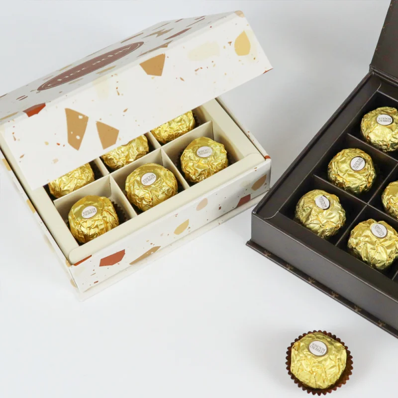 Custom ized sweet candy packaging boxes for small business greeting gift paper packaging boxes food grade chocolate giveaway box
Custom ized sweet candy packaging boxes for small business greeting gift paper packaging boxes food grade chocolate giveaway box