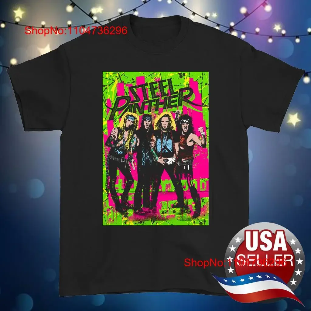Черная футболка унисекс Steel Panther Band Все размеры S 5Xl XY670 винтажная стираная дизайнерская одежда Топ для повседневной носки Растянутая
Черная футболка унисекс Steel Panther Band Все размеры S 5Xl XY670 винтажная стираная дизайнерская одежда Топ для повседневной носки Растянутая
