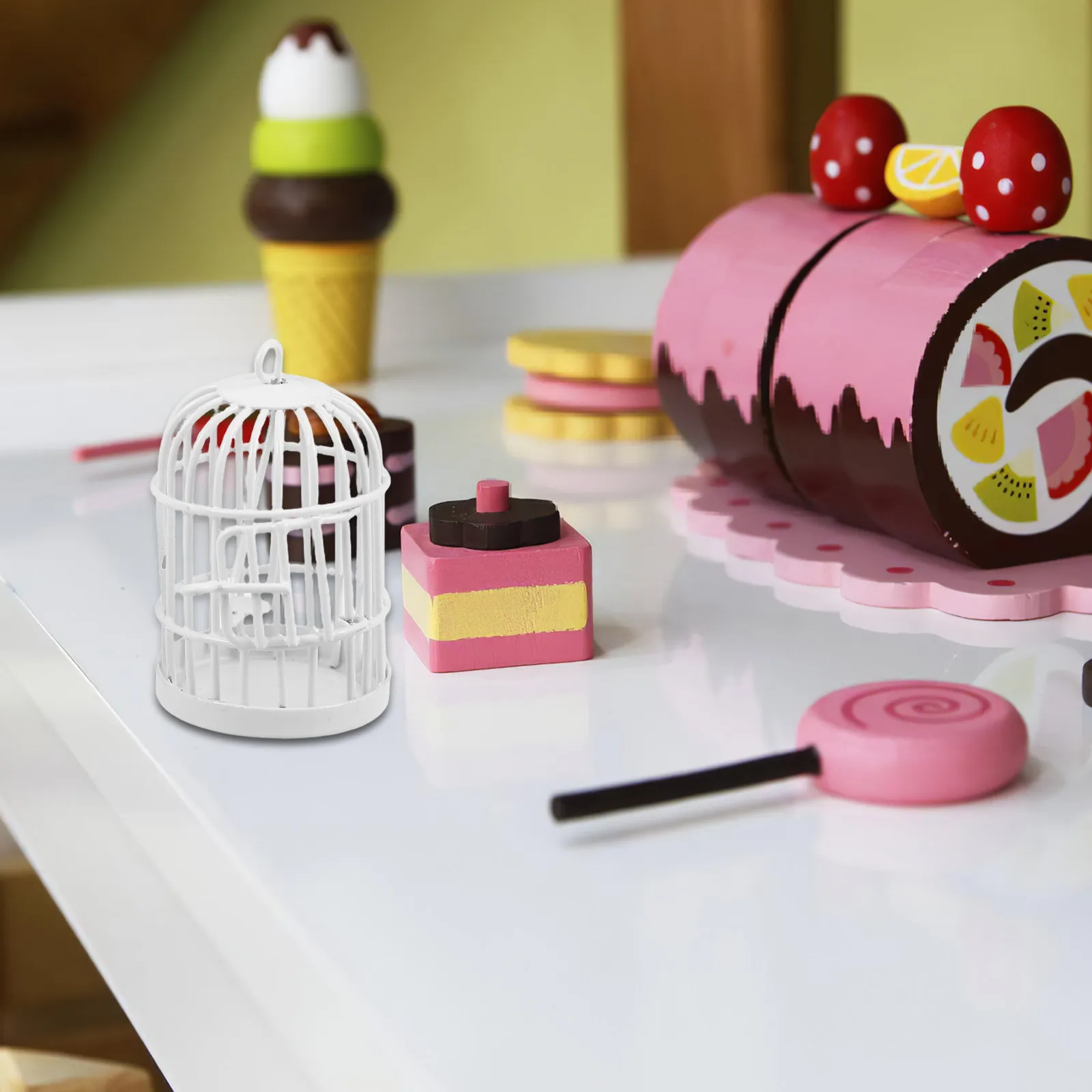 2pcs Miniature Dollhouse Birdcage Metal Hinged Door For Fairy Garden Micro Landscape Ornament Iron Wire Cage Wedding Table
2pcs Miniature Dollhouse Birdcage Metal Hinged Door For Fairy Garden Micro Landscape Ornament Iron Wire Cage Wedding Table