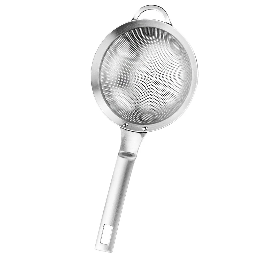 Stainless Steel Filter Spoon Mesh Sieve Kitchen Strainers Oil Juicer Soy Milk Splitter Long Handle Easy Cleaning Storage
Stainless Steel Filter Spoon Mesh Sieve Kitchen Strainers Oil Juicer Soy Milk Splitter Long Handle Easy Cleaning Storage