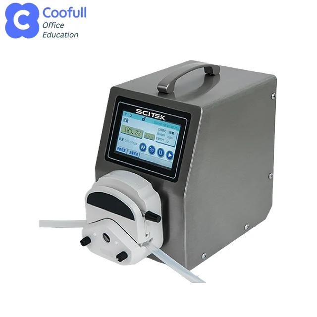 Flow Rate Peristaltic Pump Color Touch Screen 0.01-100rpm Peristaltic Pump
Flow Rate Peristaltic Pump Color Touch Screen 0.01-100rpm Peristaltic Pump