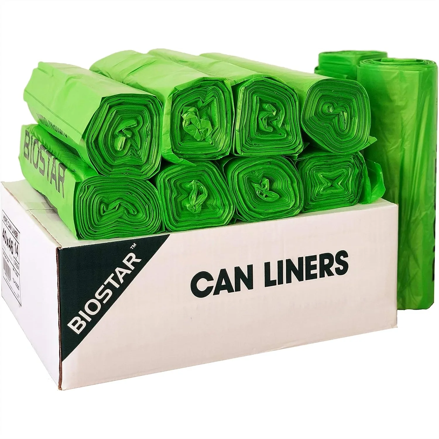 40-45 Gallon Trash Bags 250 Count Bulk Biodegradable Under Certain Conditions Large Size 40x46 Inches for Home Office
40-45 Gallon Trash Bags 250 Count Bulk Biodegradable Under Certain Conditions Large Size 40x46 Inches for Home Office