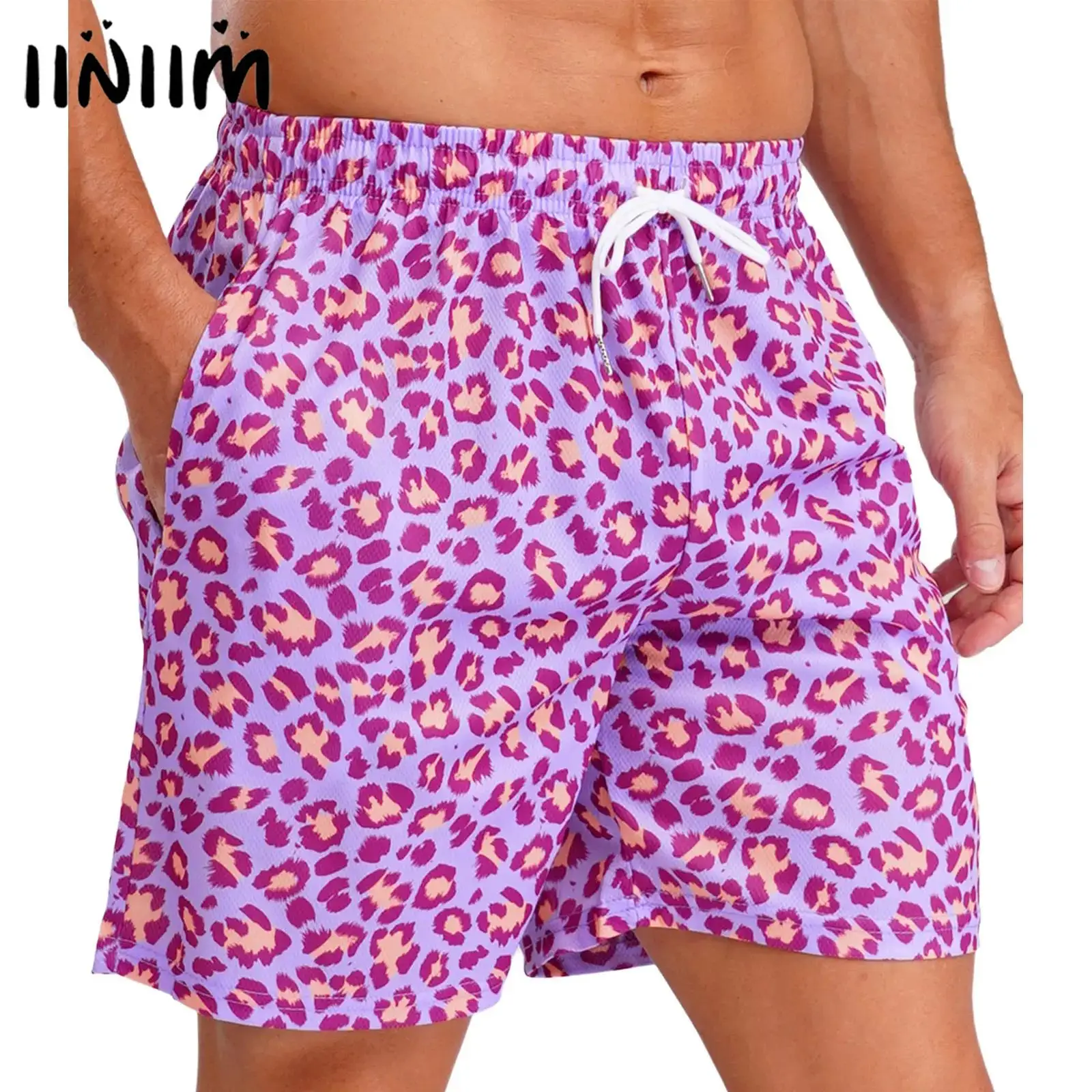 Mens Casual Graphic Gym Shorts Beach Swimming Trunk Leopard Print Drawstring Sport Basketball Running Jogging Athletic Shorts
Mens Casual Graphic Gym Shorts Beach Swimming Trunk Leopard Print Drawstring Sport Basketball Running Jogging Athletic Shorts