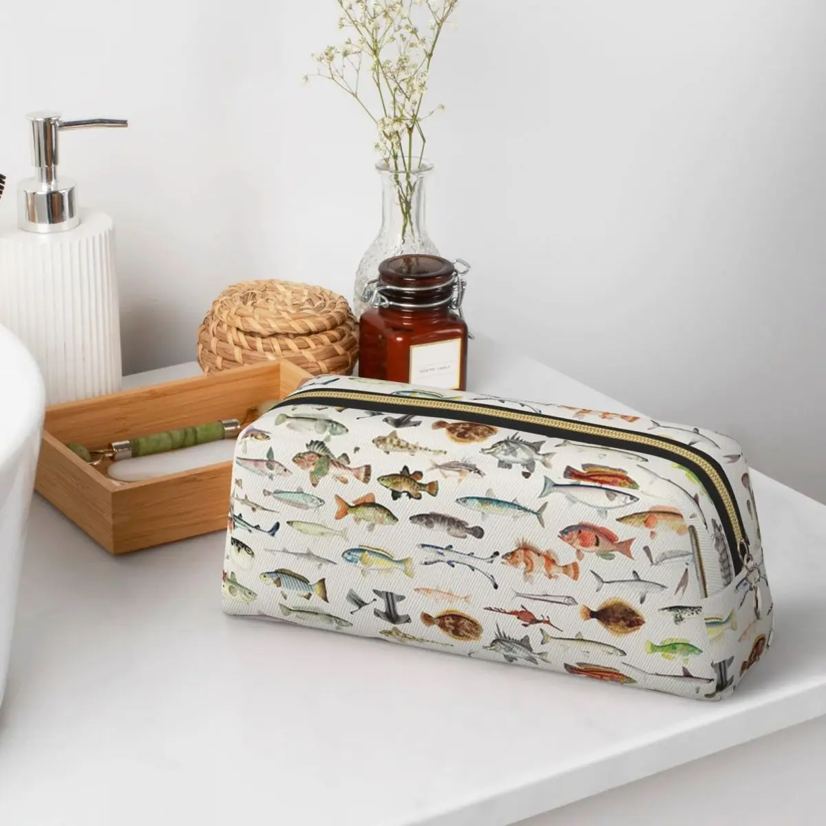 Fish Chart Pencil Cases for Students Gifts Pen Box Pencil Bag Large Capacity Pencil Pouch Storage Stationery Supplies
Fish Chart Pencil Cases for Students Gifts Pen Box Pencil Bag Large Capacity Pencil Pouch Storage Stationery Supplies