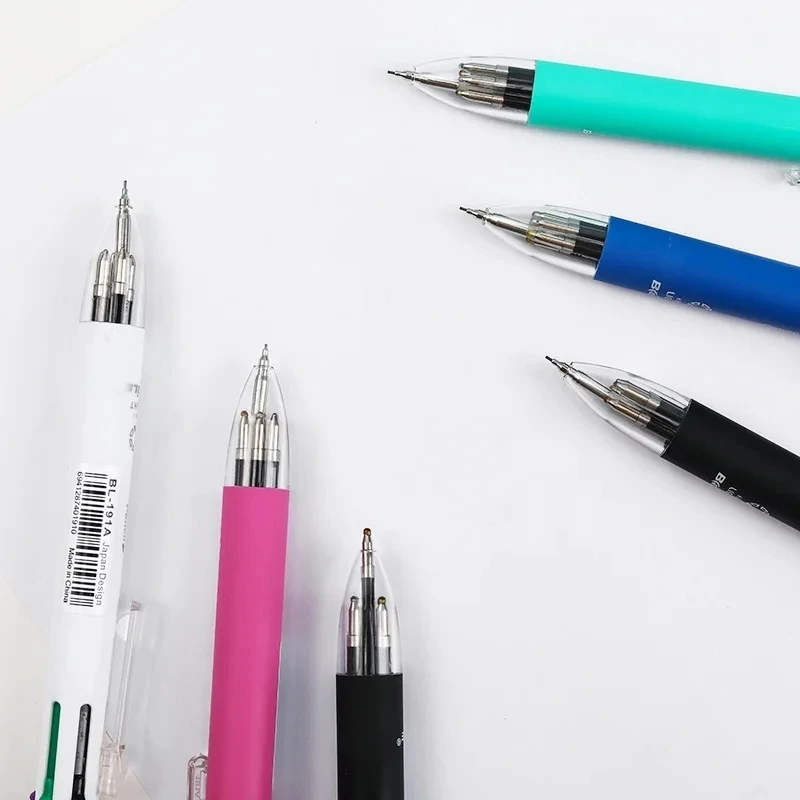 6 In 1 Multicolor Ballpoint Pens 5 Colors Ball Pen 1 Automatic Pencil With Eraser For School Office Writing Supplies Stationery
6 In 1 Multicolor Ballpoint Pens 5 Colors Ball Pen 1 Automatic Pencil With Eraser For School Office Writing Supplies Stationery