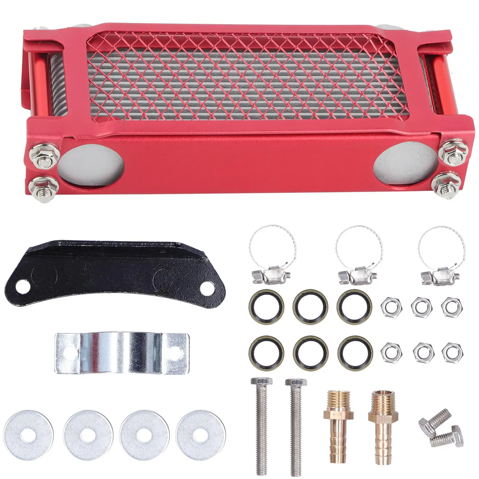 Engine Oil Cooler Kit Radiator Universal for 10 cc -25 cc Motorcycle Dirt Bike ATV
Engine Oil Cooler Kit Radiator Universal for 10 cc -25 cc Motorcycle Dirt Bike ATV