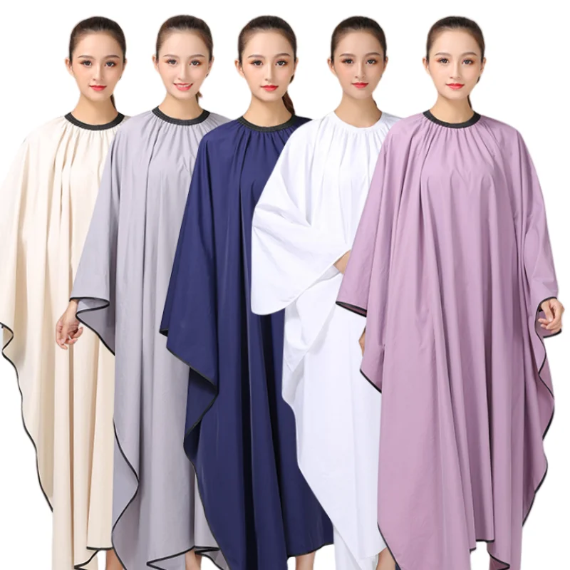 Парикмахерская накидка для стрижки волос, фартук для салона красоты, накидка-шаль для барбершопа, не прилипающая к волосам
Парикмахерская накидка для стрижки волос, фартук для салона красоты, накидка-шаль для барбершопа, не прилипающая к волосам