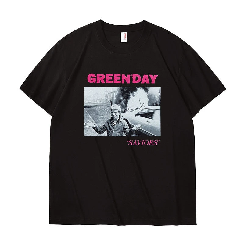 Band American Street Hip-hop Punk Style Retro Digital High-quality Print Cotton Short-sleeve T-shirt
Band American Street Hip-hop Punk Style Retro Digital High-quality Print Cotton Short-sleeve T-shirt