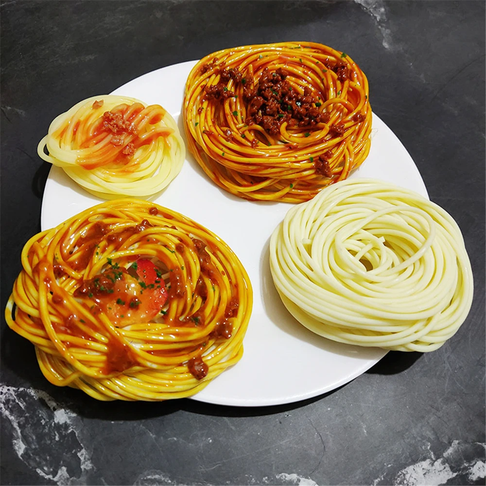 Artificial food props hotel restaurant dining room hall Kitchen cabinet shop store decoration Simulation fake noodles Spaghetti
Artificial food props hotel restaurant dining room hall Kitchen cabinet shop store decoration Simulation fake noodles Spaghetti