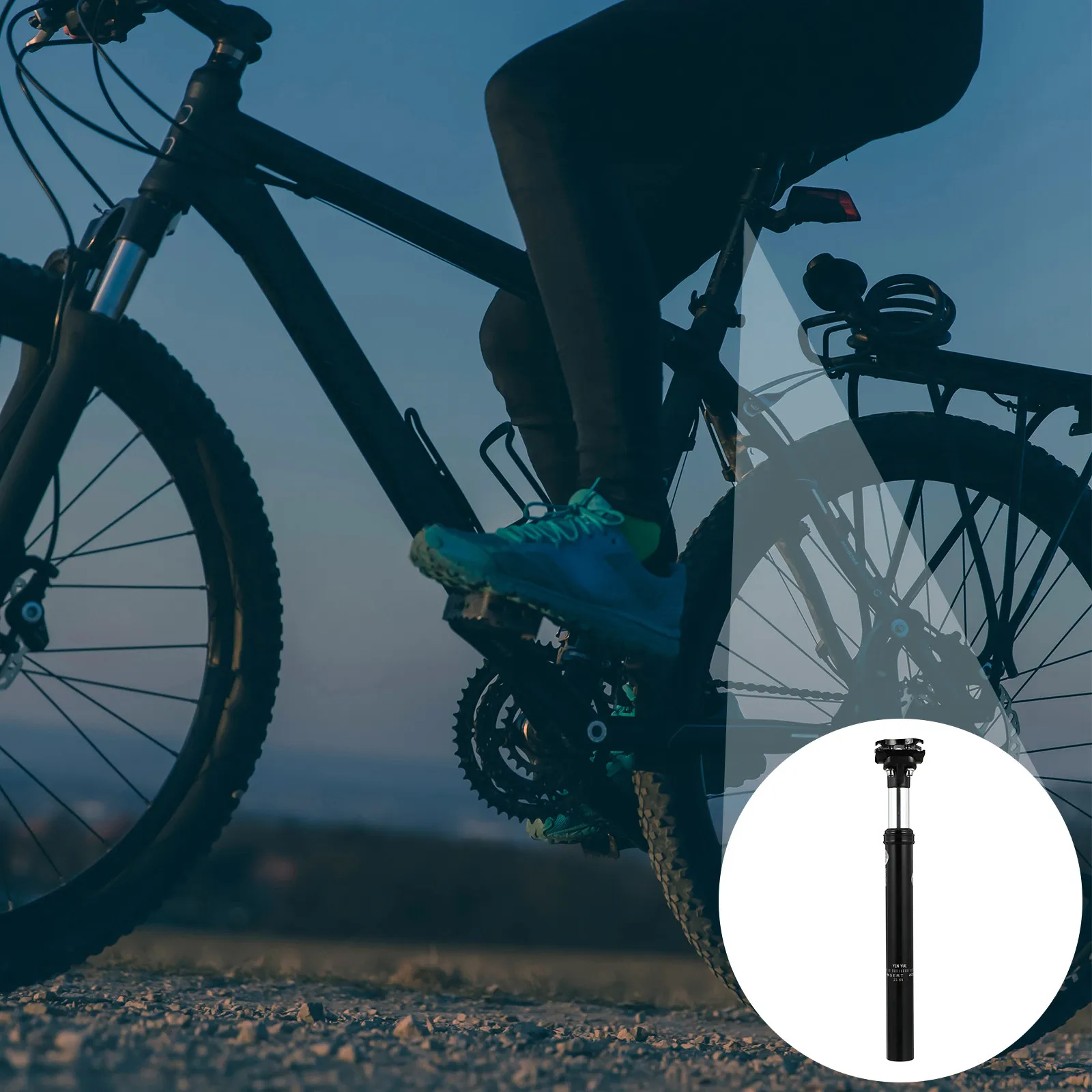 31.6mm Oil Pressure Shock Absorption Seatpost Aluminum Alloy Bike Seat Tube for Mountain Road Bicycle Comfortable Adjustable
31.6mm Oil Pressure Shock Absorption Seatpost Aluminum Alloy Bike Seat Tube for Mountain Road Bicycle Comfortable Adjustable