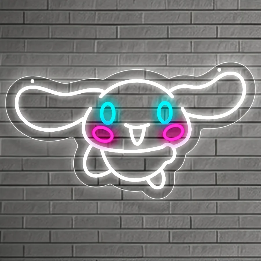 Sanrio Cute Anime Yugui Dog Neon Light Lover Birthday Gift USB Neon Sign for Kindergarten Party Kids Room Decor Dimmable Lamp
Sanrio Cute Anime Yugui Dog Neon Light Lover Birthday Gift USB Neon Sign for Kindergarten Party Kids Room Decor Dimmable Lamp