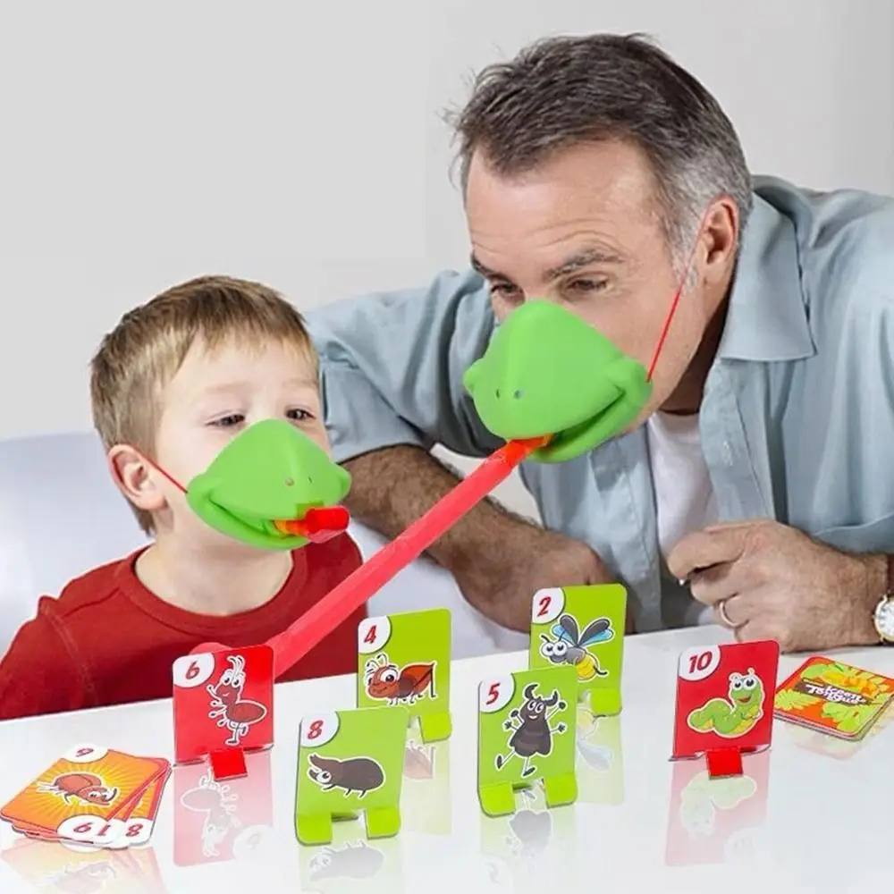 Funny Frog Tongue Game Desktop Game Multiplayer Party Game Frog Mouth Tongue Blowing Toy Parent-child Interaction
Funny Frog Tongue Game Desktop Game Multiplayer Party Game Frog Mouth Tongue Blowing Toy Parent-child Interaction