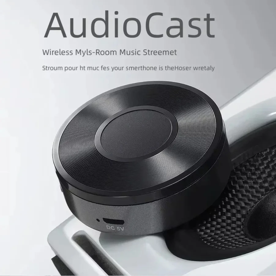 M5 AudioCast for Airplay Wireless Music Audio Speaker Receiver 2.4G WIFI Hifi Music for DLNA Airplay Adapter Spotify Streamer
M5 AudioCast for Airplay Wireless Music Audio Speaker Receiver 2.4G WIFI Hifi Music for DLNA Airplay Adapter Spotify Streamer