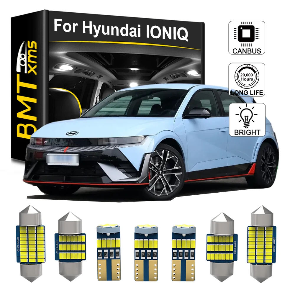 BMTxms 7PCS Car Interior LED Lights Kit For Hyundai IONIQ 2016 2017 2018 2019 2020 Parts Accessories Canbus Map Dome Trunk Lamp
BMTxms 7PCS Car Interior LED Lights Kit For Hyundai IONIQ 2016 2017 2018 2019 2020 Parts Accessories Canbus Map Dome Trunk Lamp