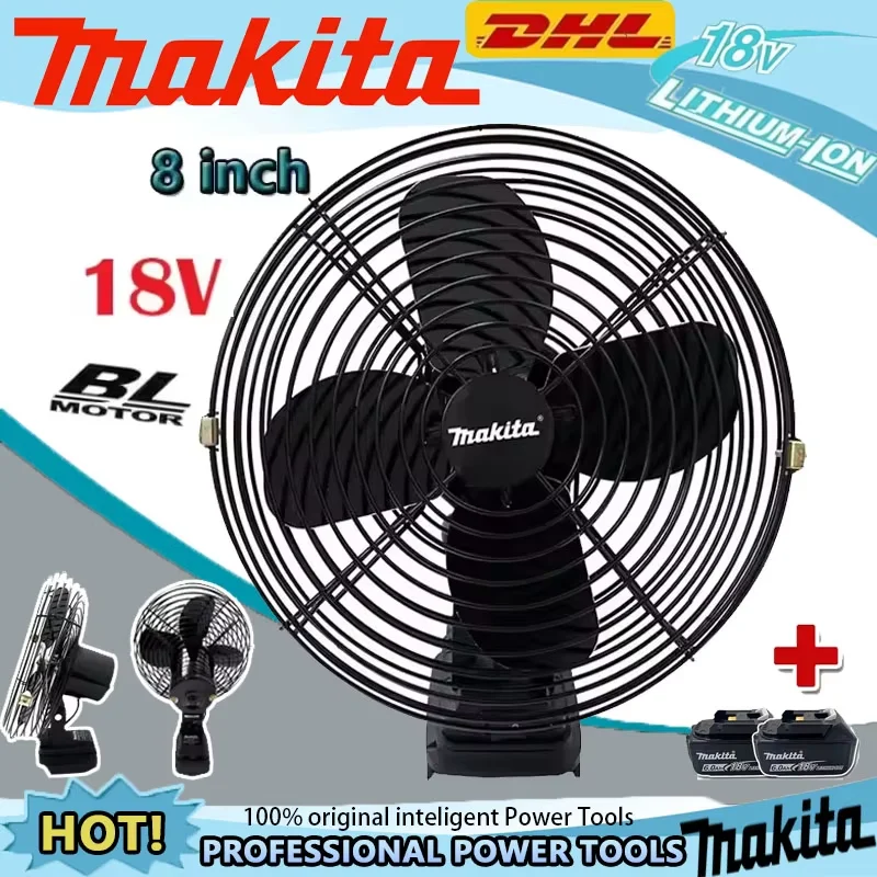 Makita Cordless Strong Wind Fan Camping Fan Outdoor Fishing Desktop Portable Metal Fan Power Tool For Makita Battery
Makita Cordless Strong Wind Fan Camping Fan Outdoor Fishing Desktop Portable Metal Fan Power Tool For Makita Battery