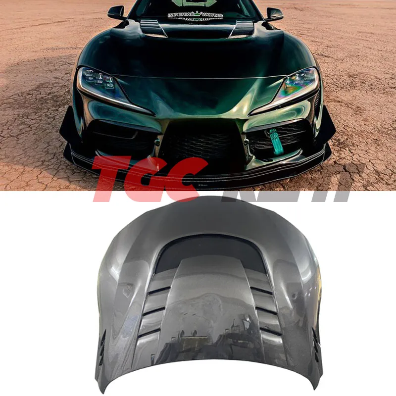 Carbon Fiber Engine Cover Front Bumper Bonnet Vent Cover Fits For Toyota SUPRA A90 A91 VARIS Style
Carbon Fiber Engine Cover Front Bumper Bonnet Vent Cover Fits For Toyota SUPRA A90 A91 VARIS Style