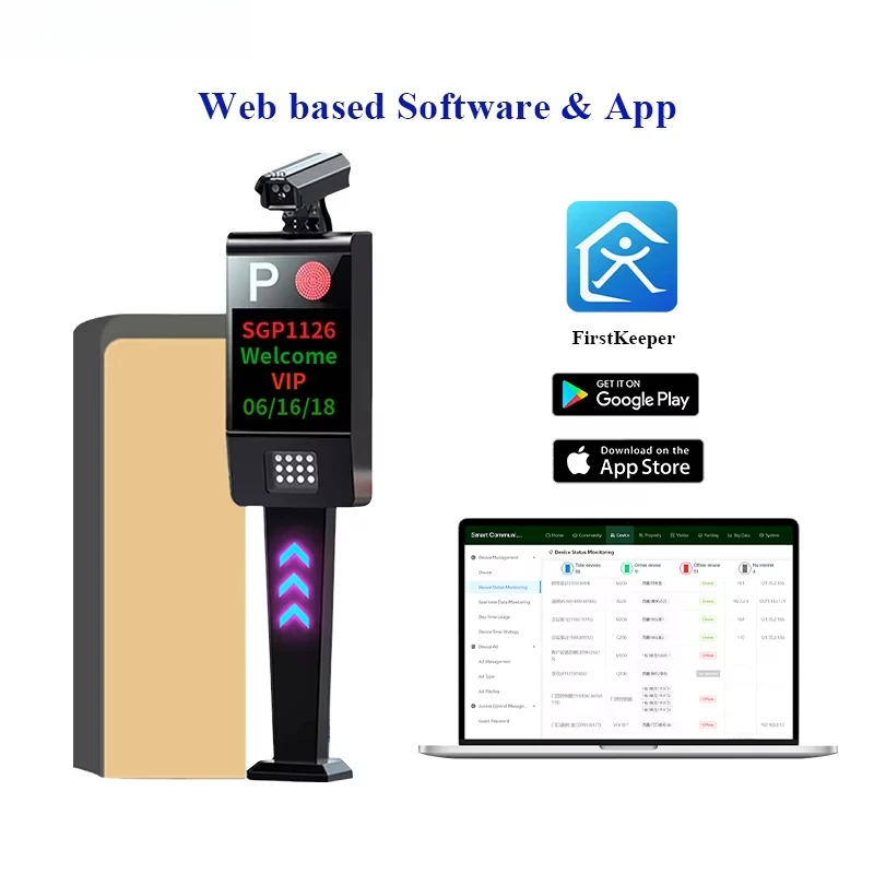 Automatic Vehicle License Plate Recognition Parking System Parking Payment Machine Control Access Entrance Gate
Automatic Vehicle License Plate Recognition Parking System Parking Payment Machine Control Access Entrance Gate