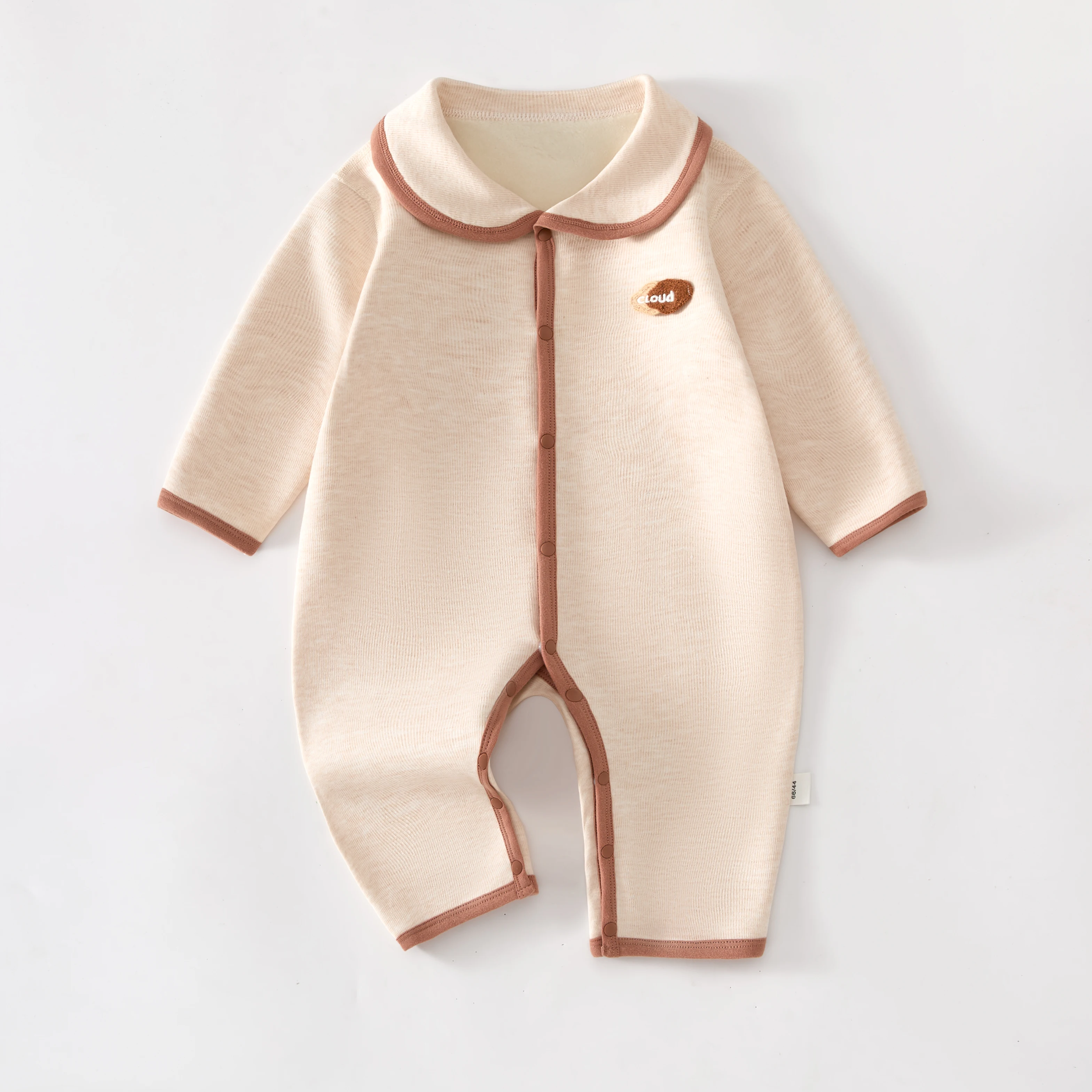 Baby Fleece Lined Romper Suit for Autumn Winter Warm Snug Fit Homewear Crawling Suit for Infants And Toddlers
Baby Fleece Lined Romper Suit for Autumn Winter Warm Snug Fit Homewear Crawling Suit for Infants And Toddlers