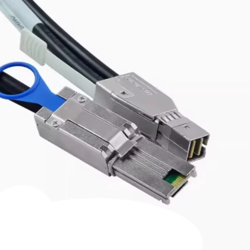 SAS 3.0 Высокоскоростной SFF 8088 Внешний кабель Mini SAS для Mini SAS высокой плотности HD SFF-8644 для сервера данных Raid 1 м 2 м
SAS 3.0 Высокоскоростной SFF 8088 Внешний кабель Mini SAS для Mini SAS высокой плотности HD SFF-8644 для сервера данных Raid 1 м 2 м