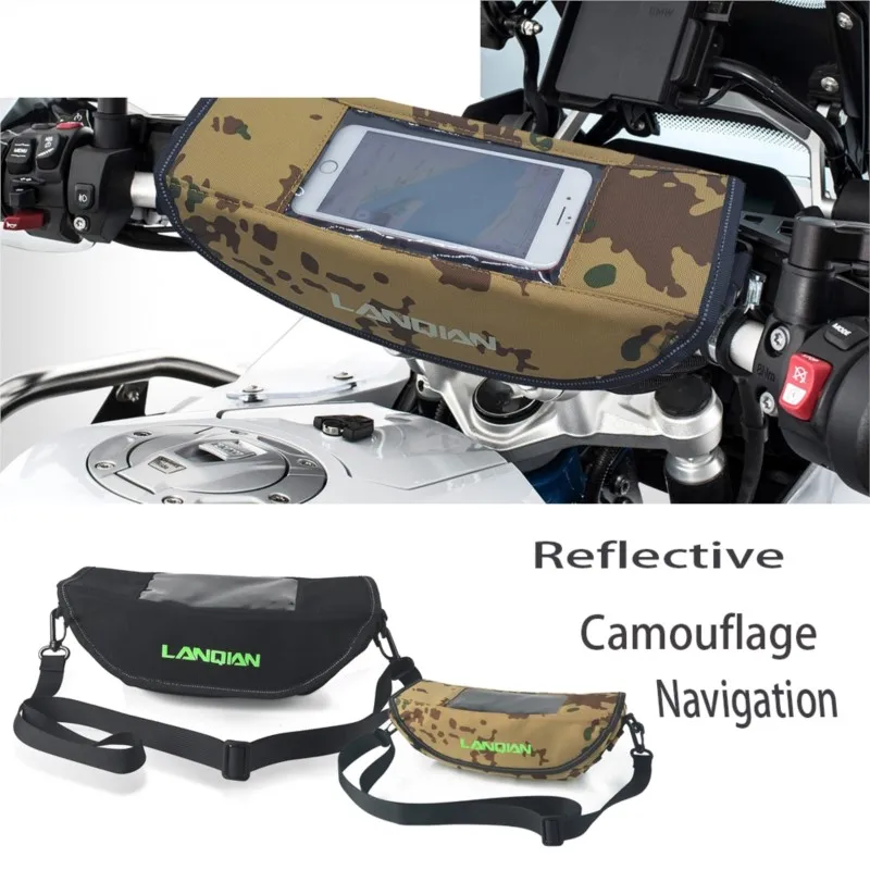 Motorcycle Camouflage Waterproof Handlebar Travel GPS Navigation Bag Reflective Saddle Bag For 690 Enduro R SMC R 690
Motorcycle Camouflage Waterproof Handlebar Travel GPS Navigation Bag Reflective Saddle Bag For 690 Enduro R SMC R 690