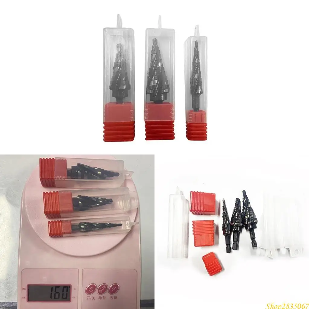 3pcs Step Stage Bint Speed Steel Steel Dlil 
3pcs Step Stage Bint Speed Steel Steel Dlil