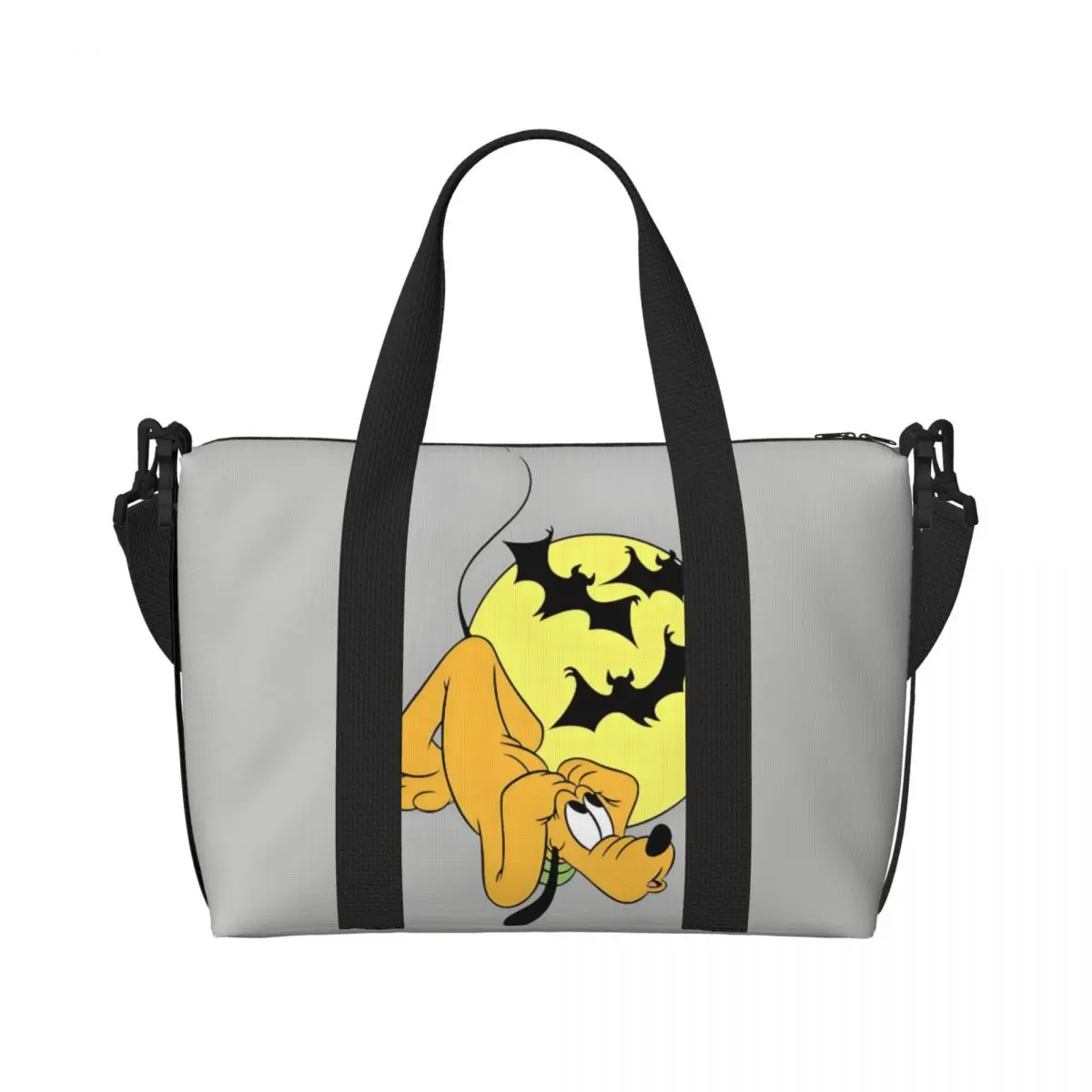 Custom P-Pluto Cartoon Grocery Tote Shopping Bags Women Big Capacity Gym Beach Travel Bags
Custom P-Pluto Cartoon Grocery Tote Shopping Bags Women Big Capacity Gym Beach Travel Bags