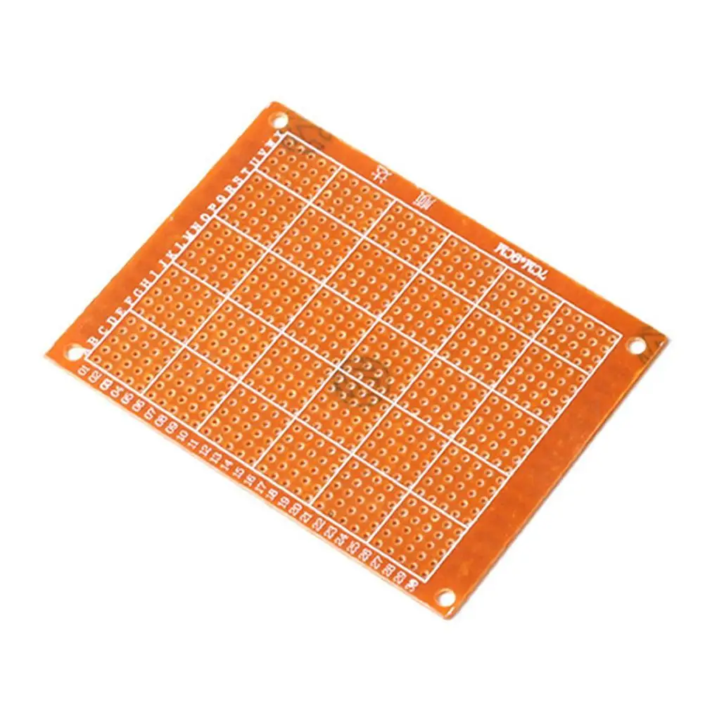 20pcs Solder Finished PCB Boards 7x9cm DIY Circuit Golden Single Side Copper Thickness 1 2mm Hole 1mm Spacing 2 54mm
20pcs Solder Finished PCB Boards 7x9cm DIY Circuit Golden Single Side Copper Thickness 1 2mm Hole 1mm Spacing 2 54mm