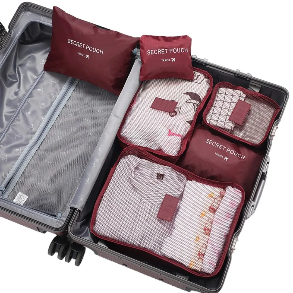 6Pcs/Set Space Saving Travel Storage Bag Set Large Capacity Expandable Packing Cubes Bag Dampproof Foldable
6Pcs/Set Space Saving Travel Storage Bag Set Large Capacity Expandable Packing Cubes Bag Dampproof Foldable