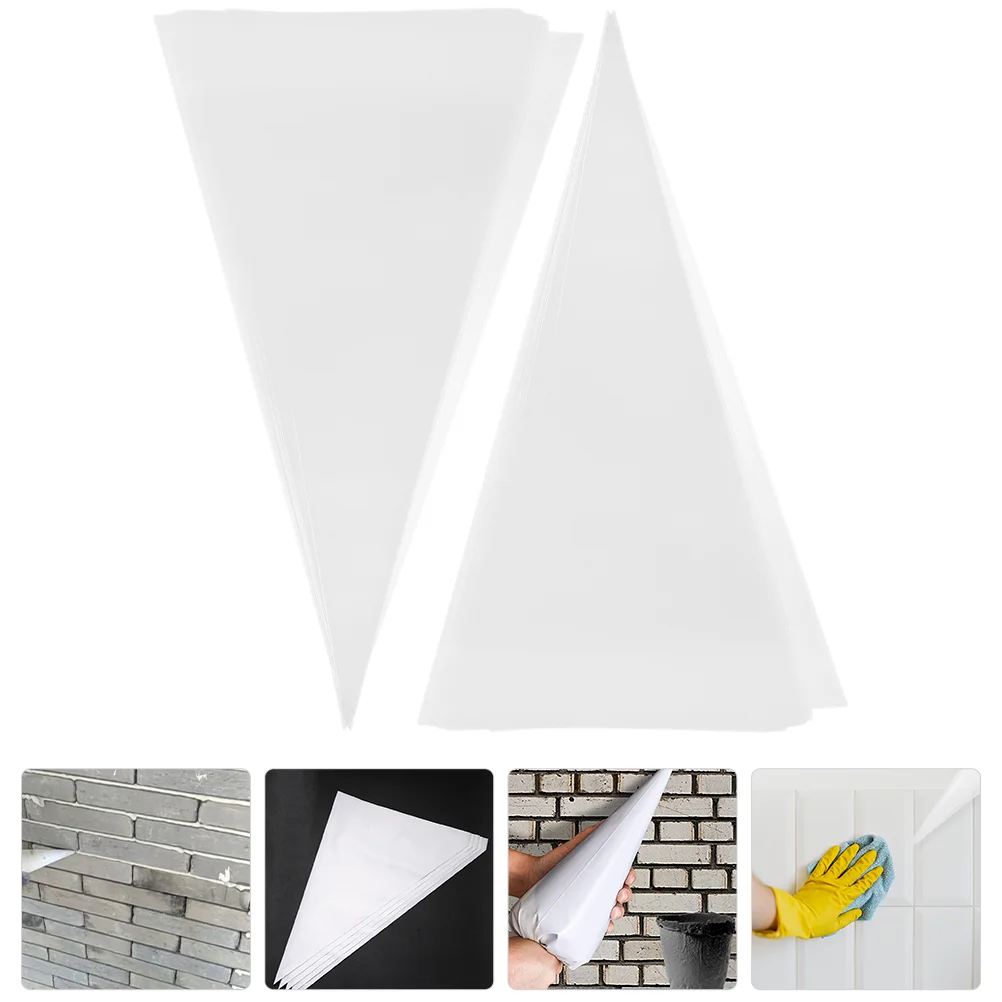 100 Pcs Pointing Bag Tiling Tools Grout for Tile Installation Bags Duct Seal Compound
100 Pcs Pointing Bag Tiling Tools Grout for Tile Installation Bags Duct Seal Compound