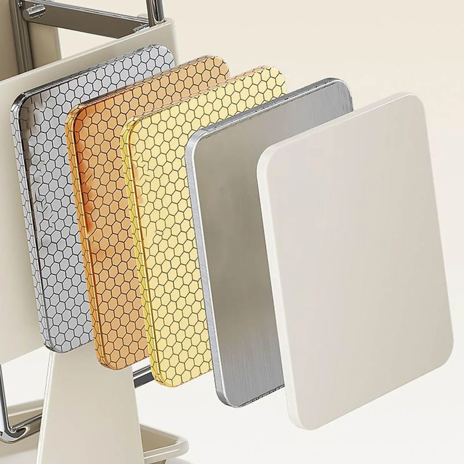 Cutter Block 9-Slot Organizer Rack With Drain Tray 30-Degree Rotating Cutter Stand For Kitchen Counter Restaurant Food
Cutter Block 9-Slot Organizer Rack With Drain Tray 30-Degree Rotating Cutter Stand For Kitchen Counter Restaurant Food