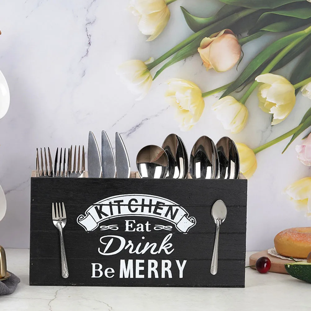 Wooden Cutlery Box Kitchen Holder Silverware ganizer Rustic Tool Storage Long Term Use Tidy CountertopSpoons
Wooden Cutlery Box Kitchen Holder Silverware ganizer Rustic Tool Storage Long Term Use Tidy CountertopSpoons
