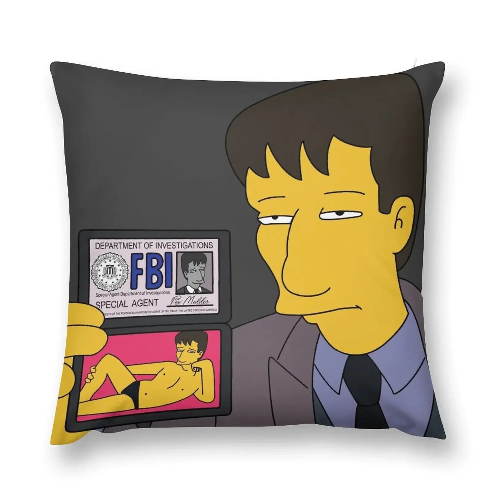 Agent Mulder FBI Throw Pillow autumn decoration Luxury Pillow Cover Room decorating items Elastic Cover For Sofa pillow
Agent Mulder FBI Throw Pillow autumn decoration Luxury Pillow Cover Room decorating items Elastic Cover For Sofa pillow