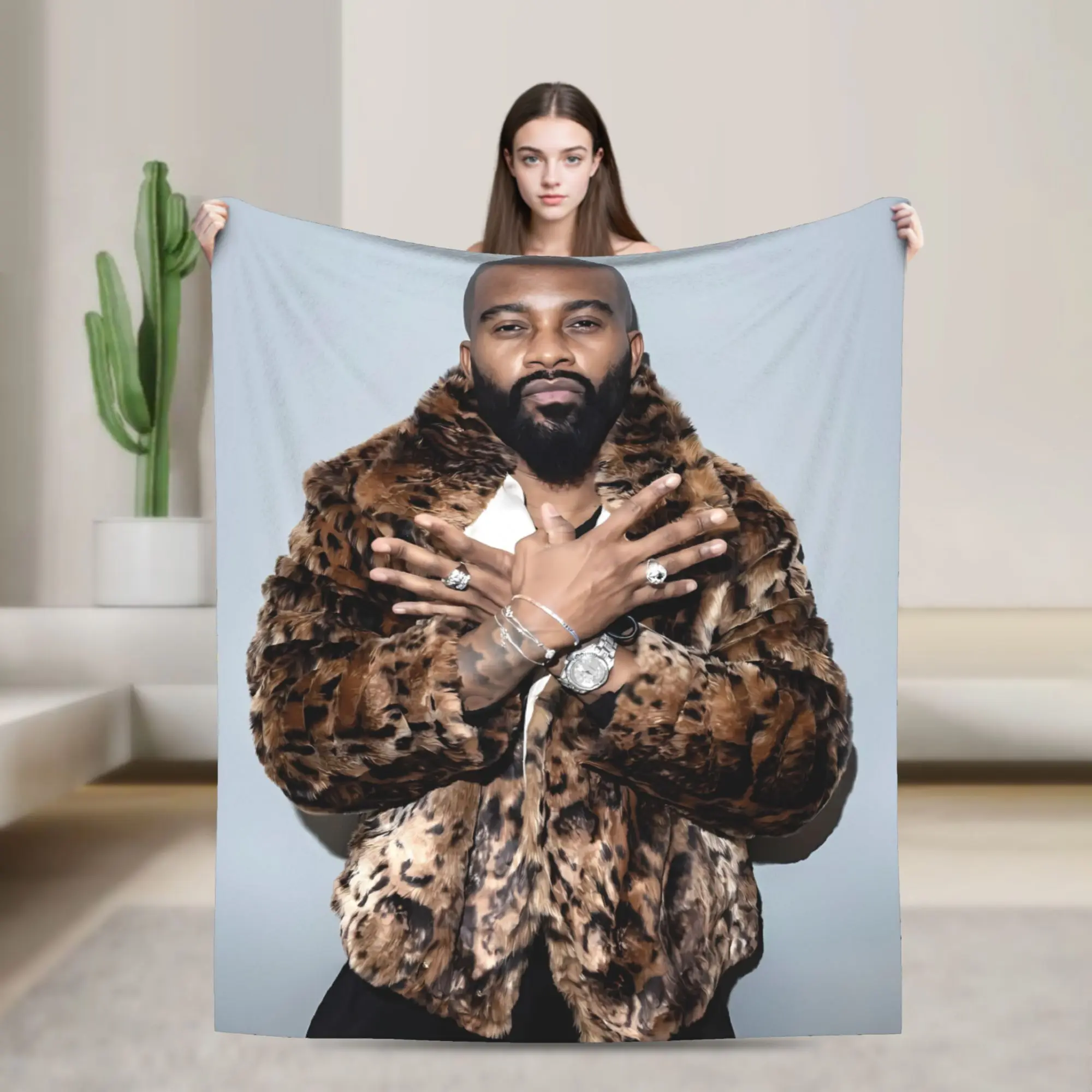Fally ipupa Blanket Soft Funny Plush Throw Blanket For Home Decor Travel Office Flannel Bedspread Bed Cover
Fally ipupa Blanket Soft Funny Plush Throw Blanket For Home Decor Travel Office Flannel Bedspread Bed Cover