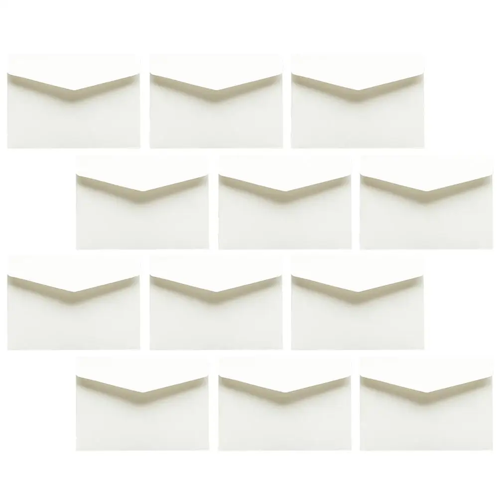 100 Pcs Envelope Greeting Card Storage Bag White Mini Cash Paper Blank Business Letter Thickened Envelopes Money Envelopes
100 Pcs Envelope Greeting Card Storage Bag White Mini Cash Paper Blank Business Letter Thickened Envelopes Money Envelopes