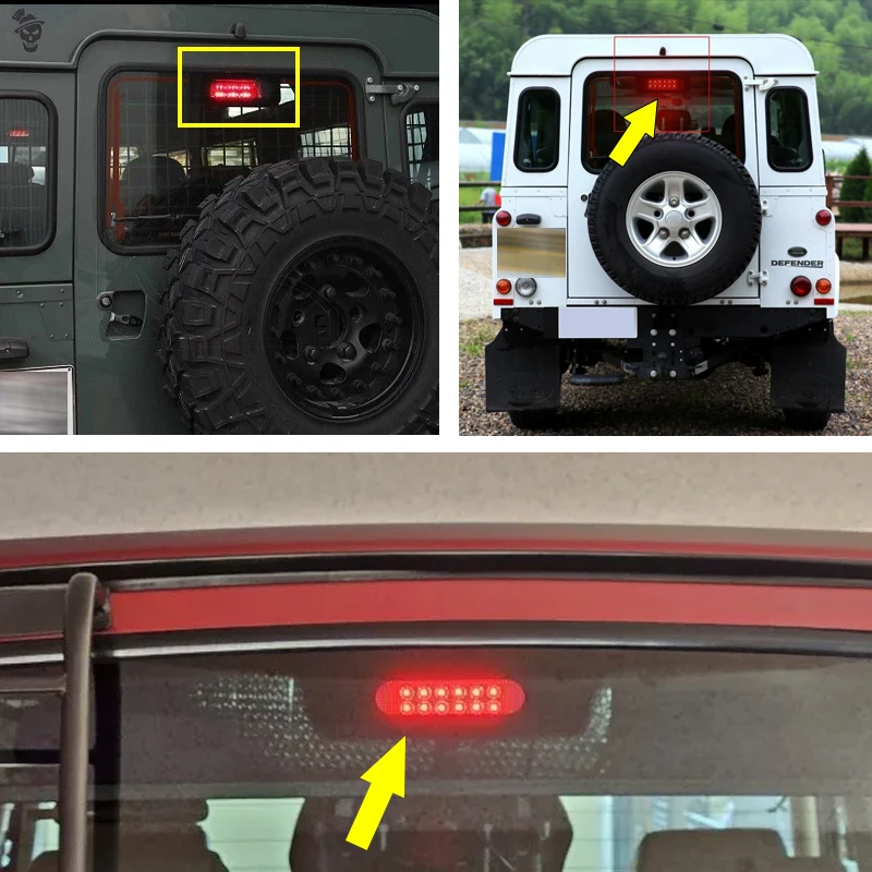 1PC For Land Rover Defender 90 110 130 1990-2008 2009 2010 2011 2012 2013 2014 2015 2016 LED High Level Rear Brake Stop Light
1PC For Land Rover Defender 90 110 130 1990-2008 2009 2010 2011 2012 2013 2014 2015 2016 LED High Level Rear Brake Stop Light