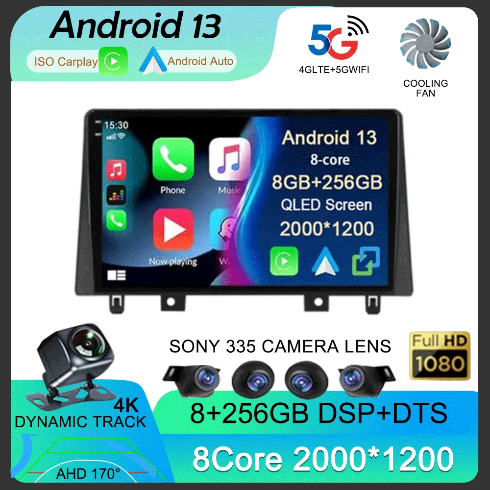 Android 13 Carplay Авто WIFI + 4G для JAC Refine S3 2019-2023 автомобильное радио GPS стерео Мультимедийный видеоплеер 2din головное устройство BT аудио
Android 13 Carplay Авто WIFI + 4G для JAC Refine S3 2019-2023 автомобильное радио GPS стерео Мультимедийный видеоплеер 2din головное устройство BT аудио