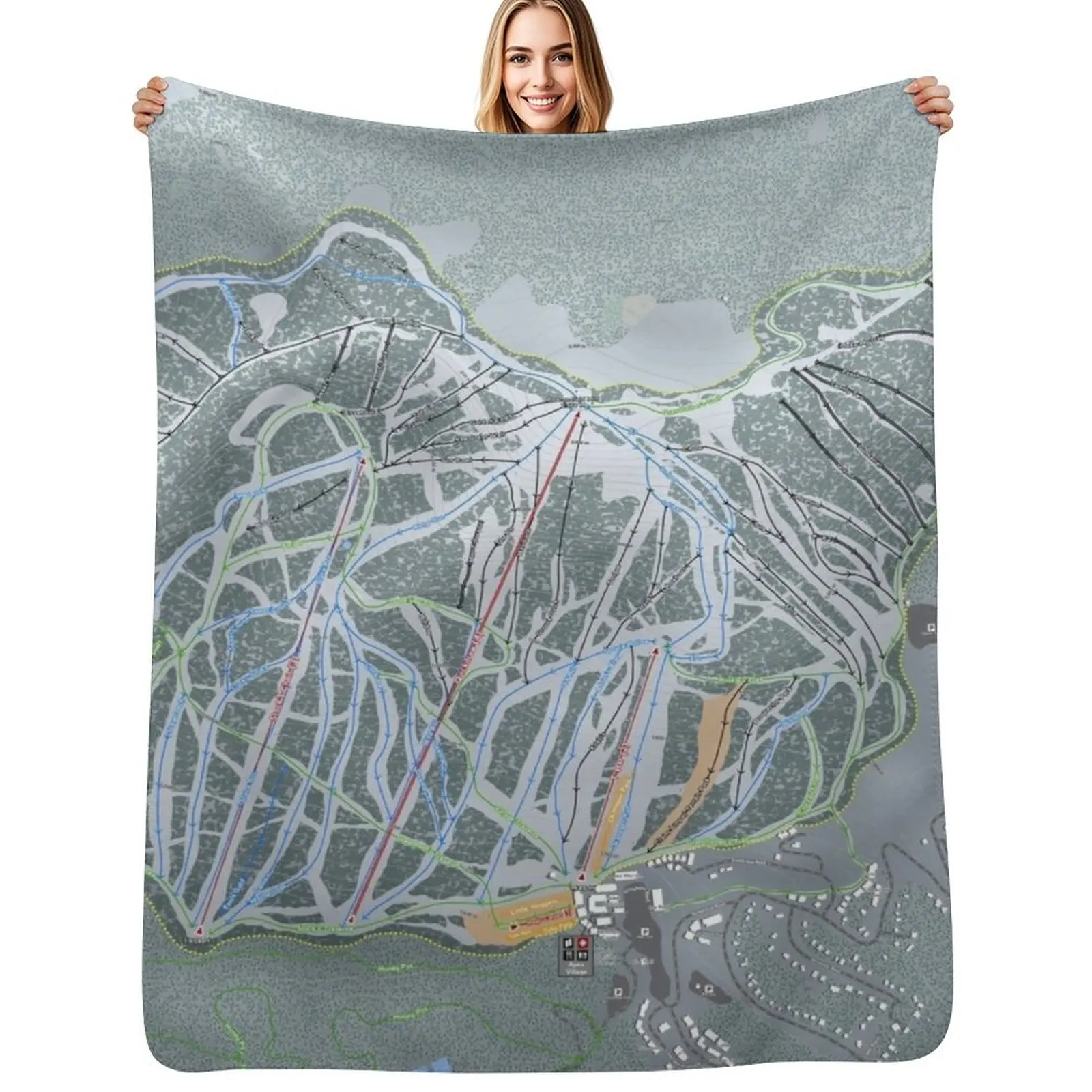 Apex Mountain Resort Trail Map Throw Blanket Warm Comfortable Blanket Gift for Parents Friends
Apex Mountain Resort Trail Map Throw Blanket Warm Comfortable Blanket Gift for Parents Friends