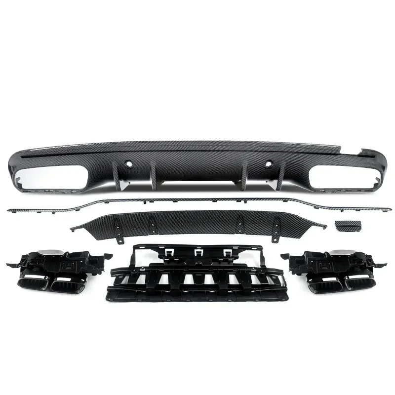 High Quality Sport Bumper Rear Diffuser & Exhaust Tip W205 S205 2019-2021
High Quality Sport Bumper Rear Diffuser & Exhaust Tip W205 S205 2019-2021
