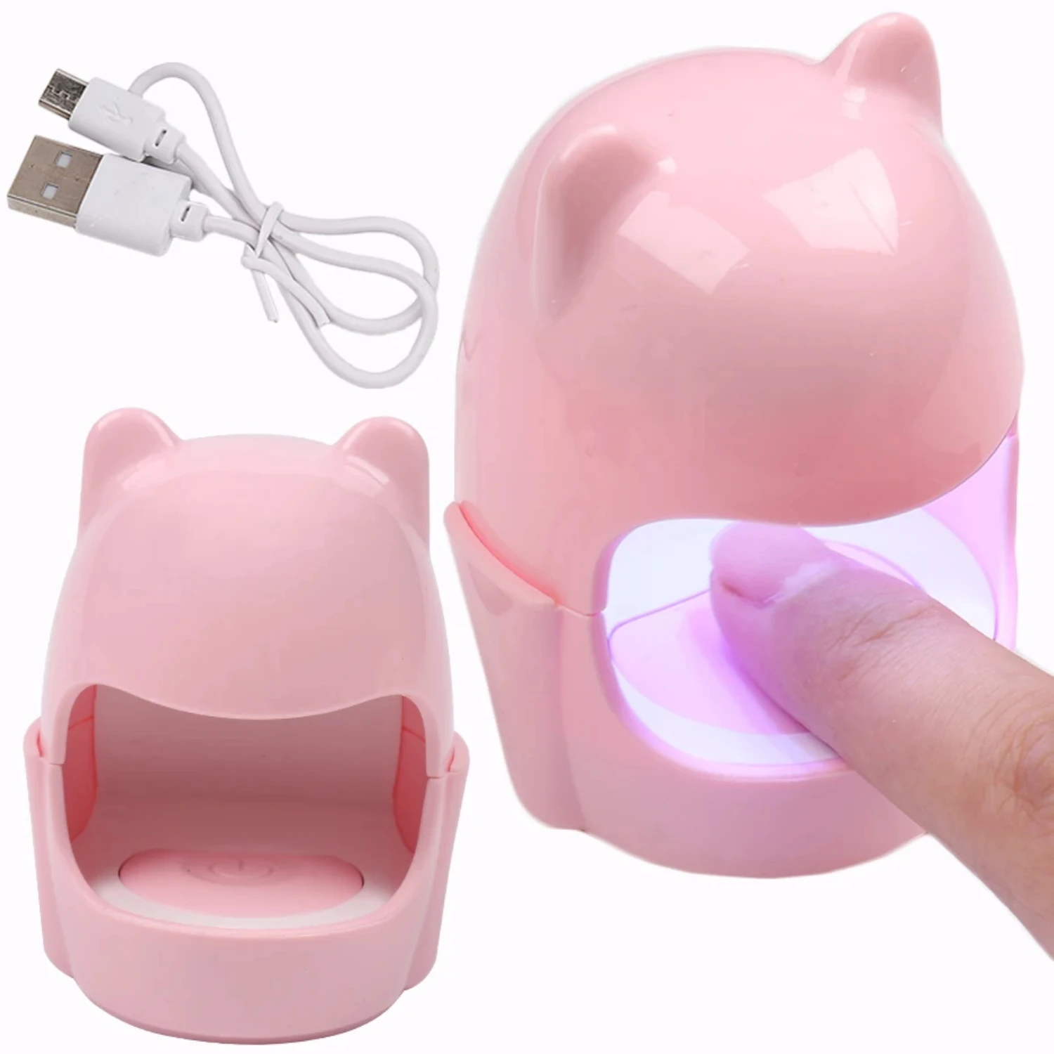 6W Nail Drying Lamp Mini Portable Egg Shape UV LED Lamp With USB Cable Gel Nail Polish Curing Dryer Manicure Machine BECA043
6W Nail Drying Lamp Mini Portable Egg Shape UV LED Lamp With USB Cable Gel Nail Polish Curing Dryer Manicure Machine BECA043