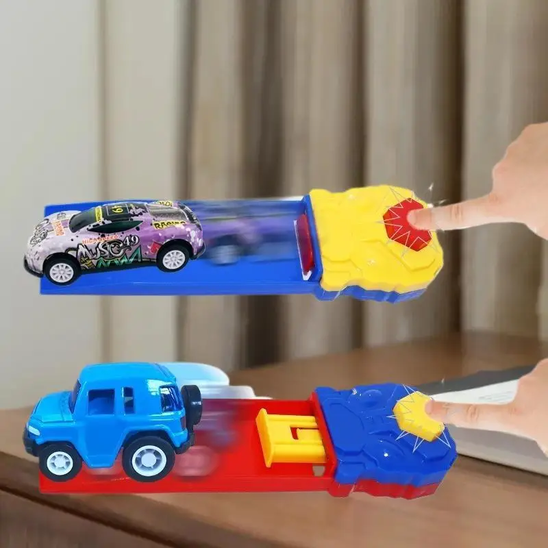 Motor Skills Development Children's Racing Game, 4Pcs Mini Plastic Track Launcher, Holiday Birthday Present for Boys
Motor Skills Development Children's Racing Game, 4Pcs Mini Plastic Track Launcher, Holiday Birthday Present for Boys