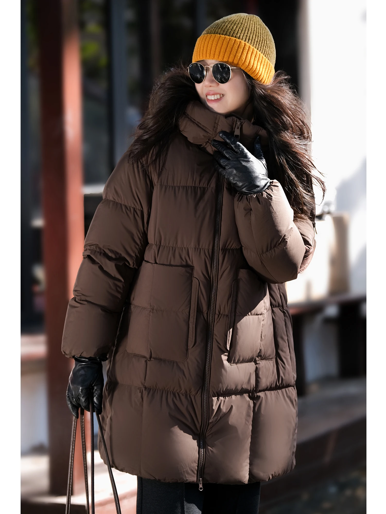 New National Stand 90 Du down Simple Commute Large ket Faionable 3D Hooded Mid-Length down Jaet by Little Ear
New National Stand 90 Du down Simple Commute Large ket Faionable 3D Hooded Mid-Length down Jaet by Little Ear