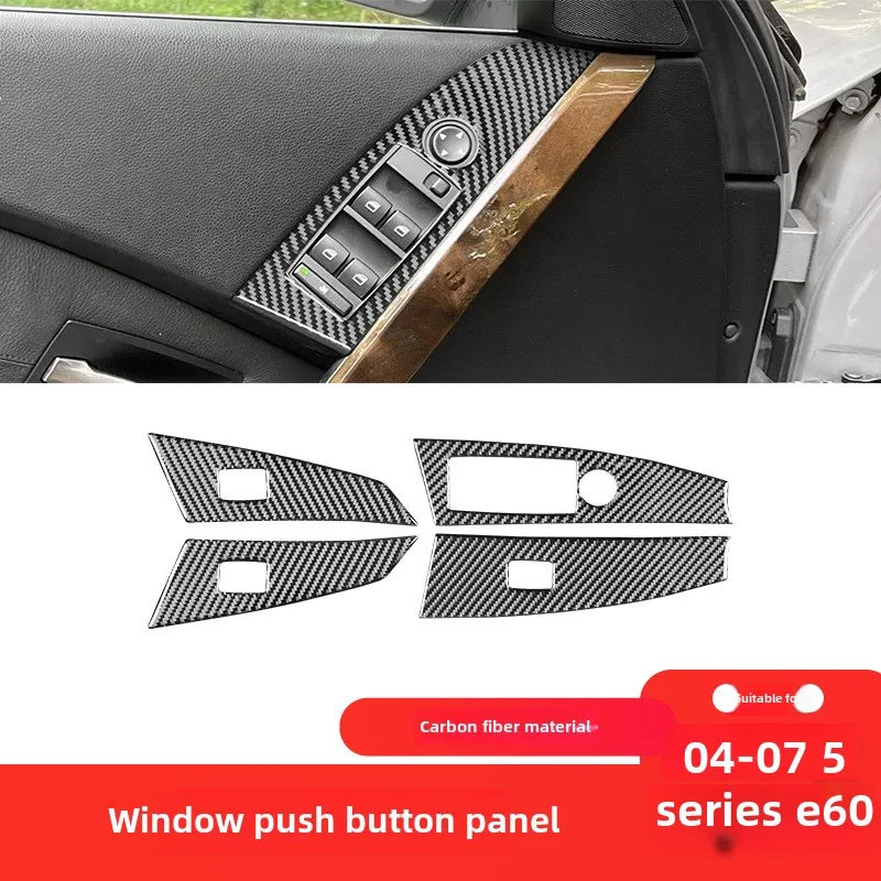 Suitable for Bmw04-07Style5SeriesE60Carbon Fiber Interior Modified Pieces Window Button Decorative Panel Sticker
Suitable for Bmw04-07Style5SeriesE60Carbon Fiber Interior Modified Pieces Window Button Decorative Panel Sticker