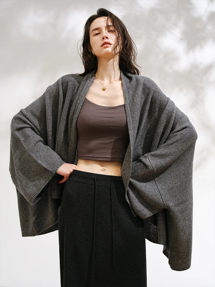 Loose Women's Cardigan oulder awl Knitted Sweater Lazy Sle Camere Coat Soft Casual Long Sve Spring Faion
Loose Women's Cardigan oulder awl Knitted Sweater Lazy Sle Camere Coat Soft Casual Long Sve Spring Faion
